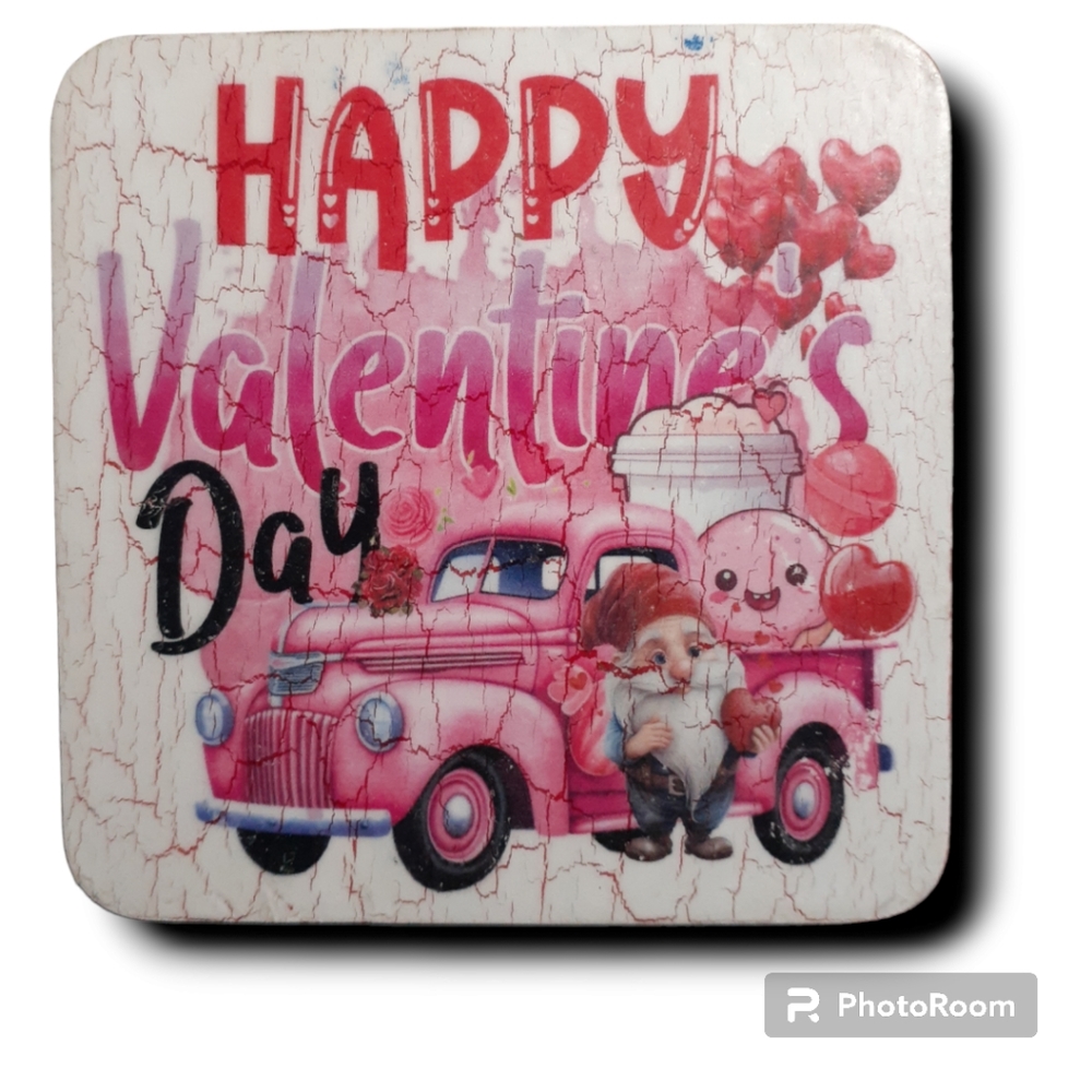 WOODEN SOUVENIR  HAPPY VALENTINE'S DAY  COD/ALOVA/58